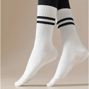 Non-Slip Mid High Socks - Pilates, Yoga Pilates, Gym, Leg Warmers, Fitness