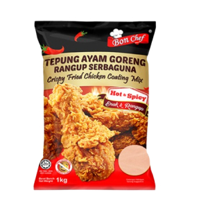 Bon Chef Fried Chicken Flour 1Kg Hot & Spicy
