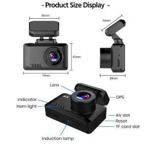 Dash Cam 4K,  Wifi Mini Camera for Car Dashcam Night Vision