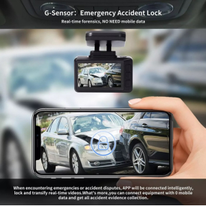 Dash Cam 4K,  Wifi Mini Camera for Car Dashcam Night Vision