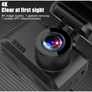 Dash Cam 4K,  Wifi Mini Camera for Car Dashcam Night Vision