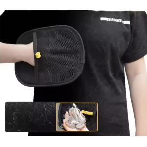 2pk x Pet Hair Lint Remover Mitt Glove