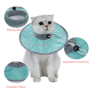 Pet Elizabeth Collar for cats, miniature,small dogs, puppies, cone, barrier