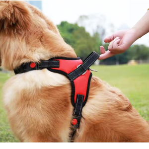 Dog Saddle Harness Adjustable No Pull Small-Medium Chest Strap