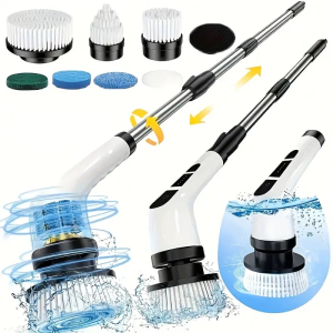 7 in 1 Cordless Electric Cleaning Cleaner with 7 Interchangeable Brush Heads