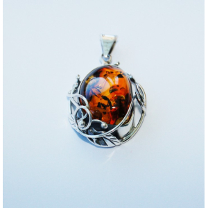 Phaedra - "The bright one" Amber Pendant