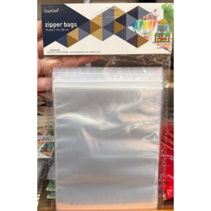 15pc Zip Lock Bags 14 x 20cm