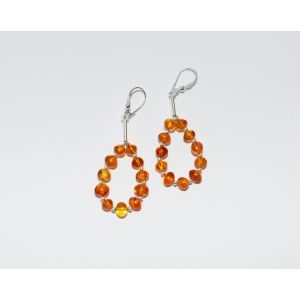 Sarisia - "Charming and Alluring" Amber Earrings