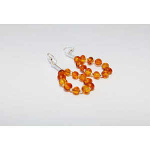 Sarisia - "Charming and Alluring" Amber Earrings