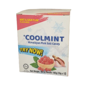 COOLMINT HMLYN PS SOUR PLUM CANDY 15G X 12 X 12