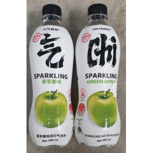 CF Sparkling Water Beverage Green Apple Flavour 480ml...