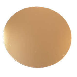 Cake Base Round 14" diameter Sliver/Gold