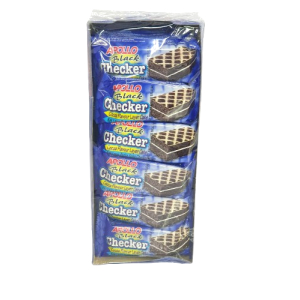 Apollo Black Checker Cocoa Flavour Layer cake 18g x 24...