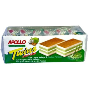 Apollo Coconut & Pandan LayerCake 24's