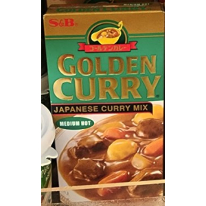 Golden Curry Medium Hot 92g (V)
