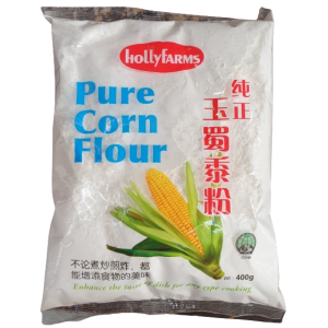Hollyfarms Pure Corn Flour 400g (V)