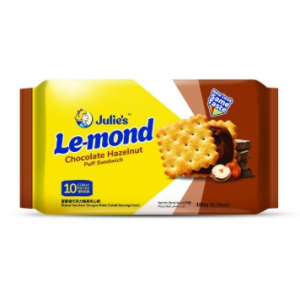 Julies Le-Mond ChocolateHazelnut Sandwich 10s 180g (VA...