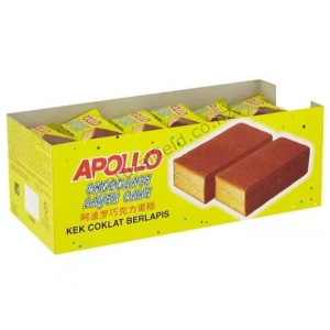Apollo Chocolate layer cake 18g x24's