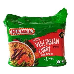 Mamee Vegetarian Curry 5s x 77g (V)