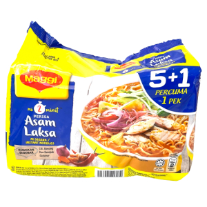 Maggi Mee(Asamlaksa) 78g x5s 5+1