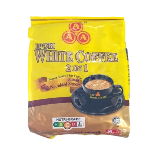 3A Ipoh White Coffee 2in1 (No Sugar) 40gm x 15bag