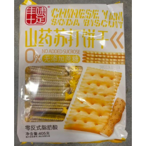 FWSZ CHINESE YAM SODA BISCUIT 405G