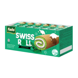 Fudo Swiss Roll Pandan 18gm x 24pcs