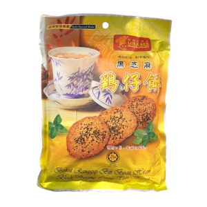 Black sesame Cripy think biscuit 84g