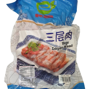 Vegetarian 3 layer vegetarian meat 450g