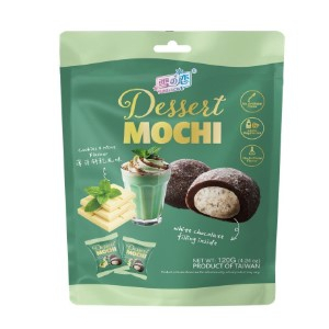 Yuki Dessert Mochi Mint Cookies 120g