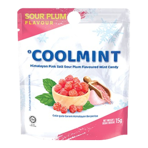 COOLMINT HMLYN PS SOUR PLUM CANDY 15G X 12 X 12